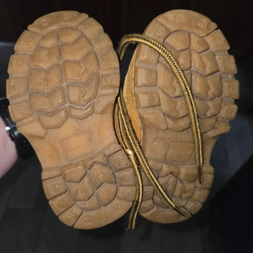 Fisher-Price Tan and Black Rugged Boots